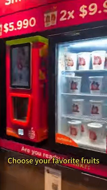 Hommy & Livemore Launch Healthy Smoothie Vending at COPEC Chile